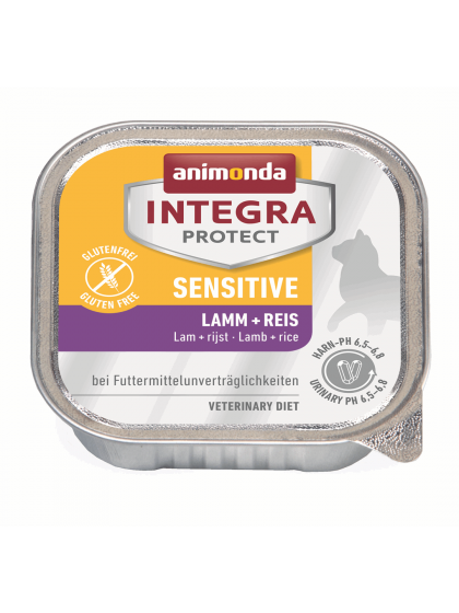 Animonda Integra Protect Sensitive Αρνί & Ρύζι 100g